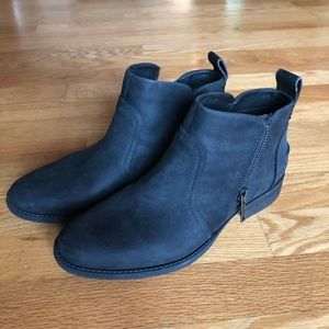 Black UGG ankle boots